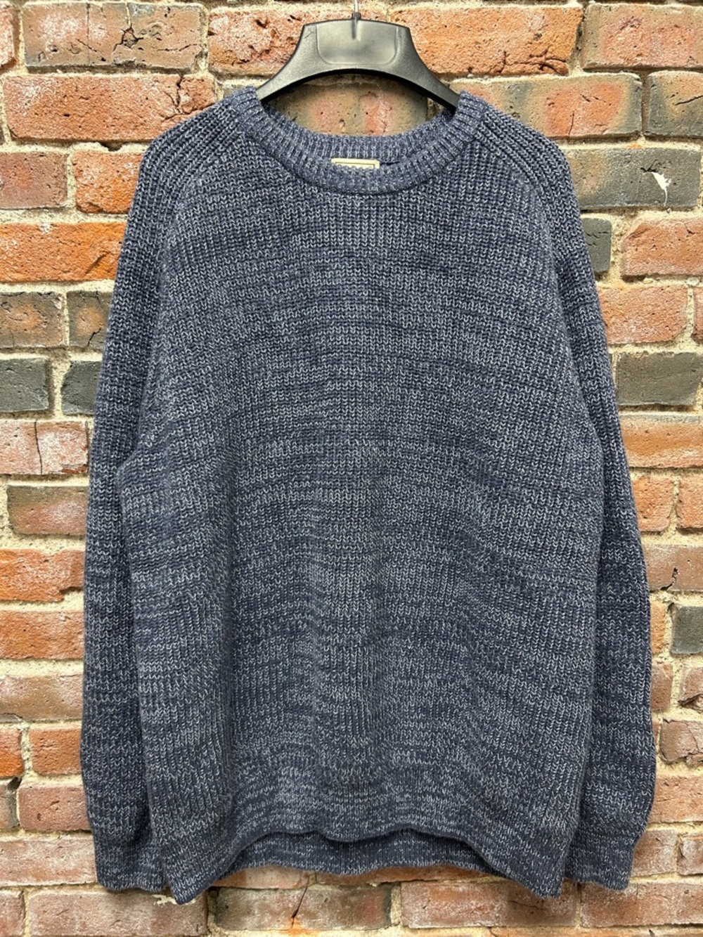 L.L. Bean Chunky Cotton Knit Heavyweight Crewneck Sweater XL